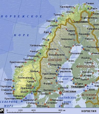 Норвегия - Страны мира