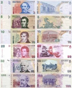 Валюта Аргентины